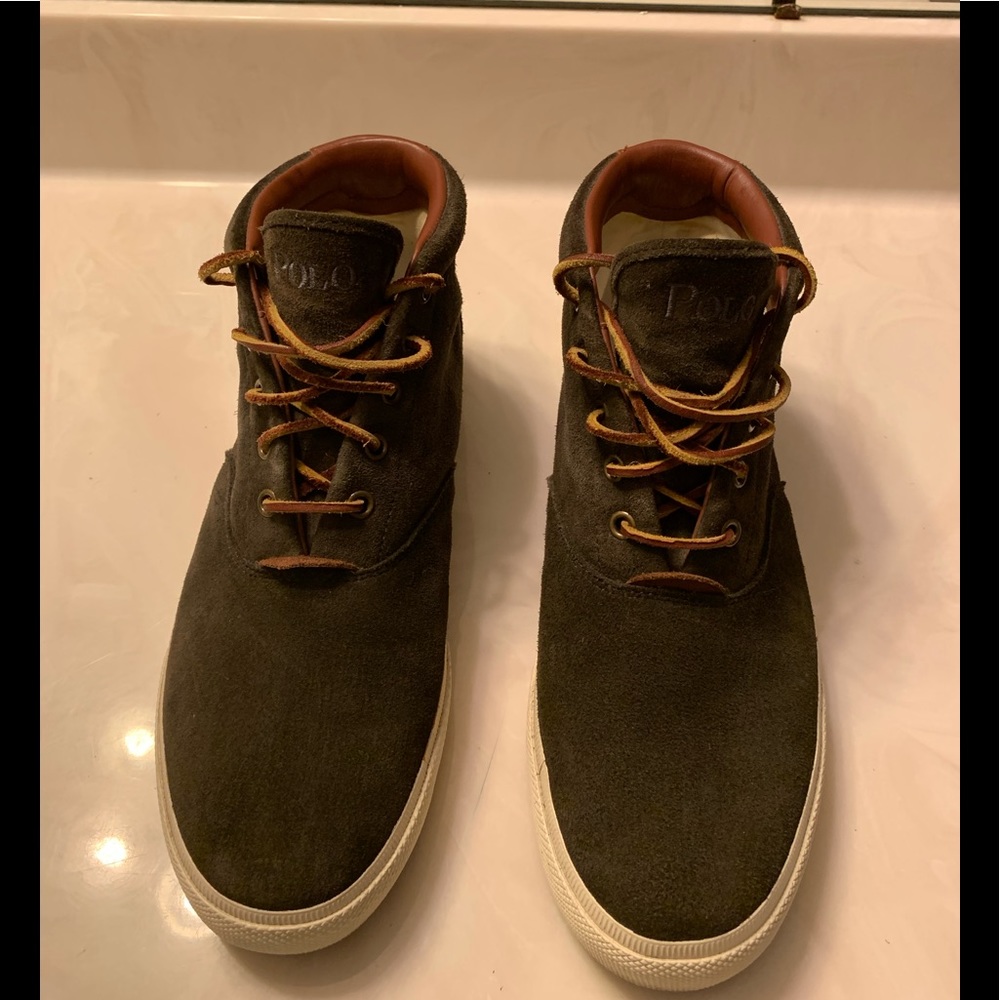 Polo Ralph Lauren ZALE HIGHTOP SUEDE US 10D Men’s